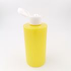 Gelbe leere kosmetische Haustier-Flasche 300ml für Gesichtsreiniger