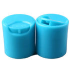Blaue Disketten-Spitzen24 zugeführte Plastikkappe 410 für das kosmetische Verpacken