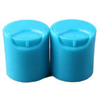Blaue Disketten-Spitzen24 zugeführte Plastikkappe 410 für das kosmetische Verpacken