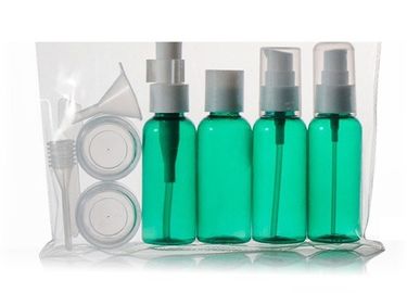 6 PC 50 ml langes Reise-Flaschen-gesetztes Leck-beständige Staub-Beweis-einfach zu tragen