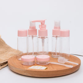 6 PC 50 ml langes Reise-Flaschen-gesetztes Leck-beständige Staub-Beweis-einfach zu tragen