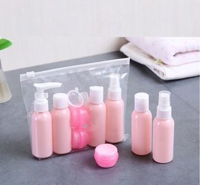 6 PC 50 ml langes Reise-Flaschen-gesetztes Leck-beständige Staub-Beweis-einfach zu tragen