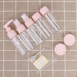 6 PC 50 ml langes Reise-Flaschen-gesetztes Leck-beständige Staub-Beweis-einfach zu tragen