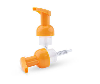 Orange spray-Pumpen-Kopf der Farbe0.8cc Plastik40/400