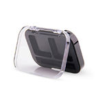 Erröten quadratisches Augenlid zwei transparente ODM-Lidschatten-Kasten-das kundenspezifische Make-upverpacken
