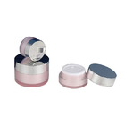 Rosa behälter-Acrylcremetiegel-Gewohnheit Skincare Verpackentragbar